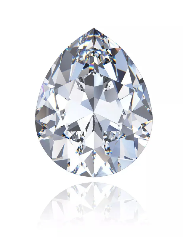 ladies engagement rings affordable price -1.04 Ct. Pear Wholesale IGI Certified Lab Grown Loose Diamond. (VVS2 / D)