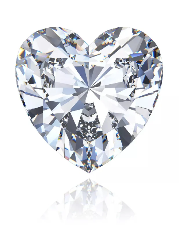 ladies engagement rings vintage charm -1.11 Ct. Heart Wholesale IGI Certified Lab Grown Loose Diamond. (VVS2 / E)