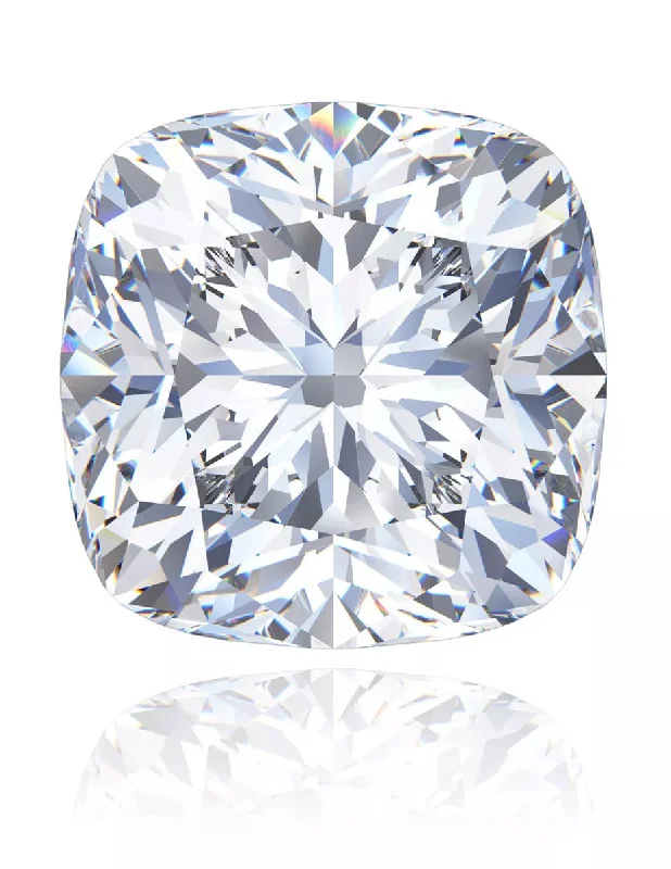 ladies engagement rings radiant cut stone -2.1 Ct. Cushion long Wholesale IGI Certified Lab Grown Loose Diamond. (VVS2 / E)