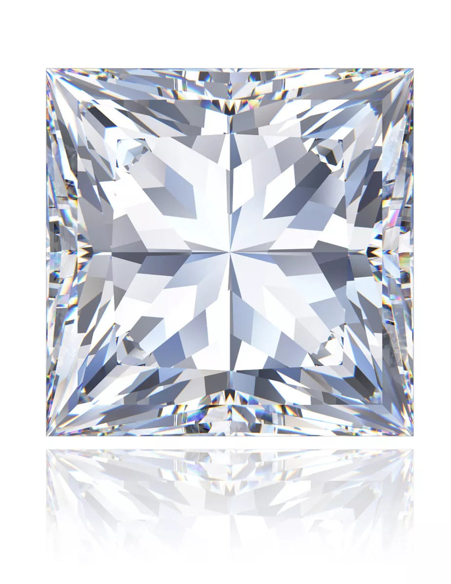 ladies engagement rings asscher cut style -1.57 Ct. Princess Wholesale IGI Certified Lab Grown Loose Diamond. (VS1 / E)