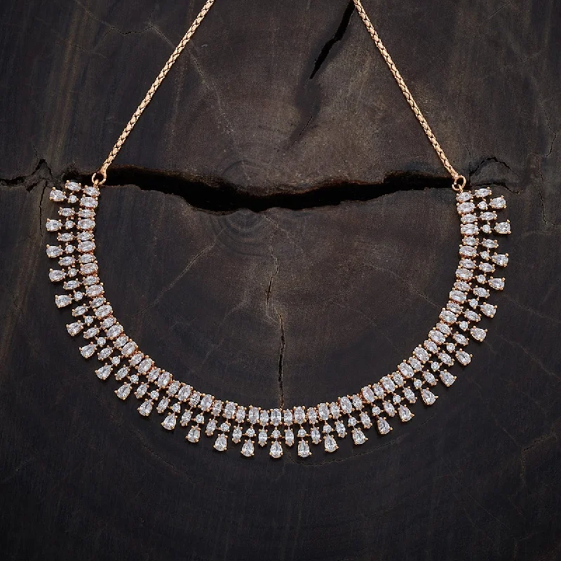 necklaces long chain length -Zircon Necklace 163845