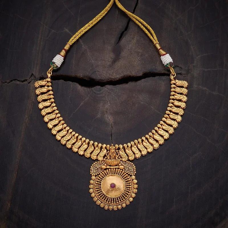 necklaces with onyx black -Antique Necklace 169788