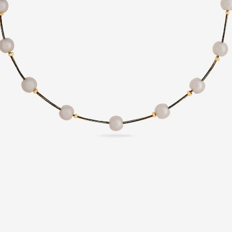 necklaces with rose quartz -Trendy Pearl Necklace 174164