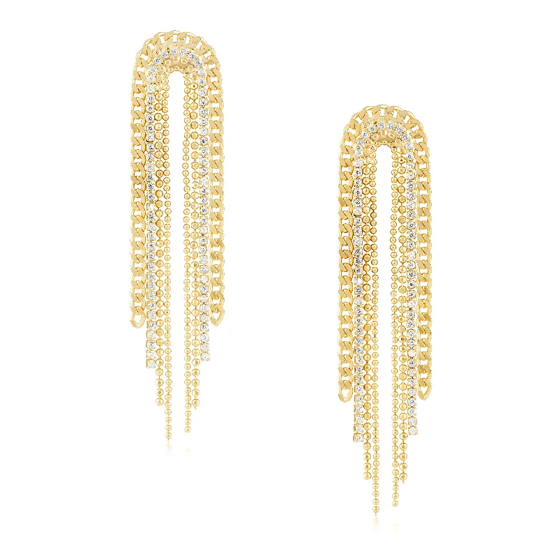 ladies earrings for party wear -Noelle Drop Earring