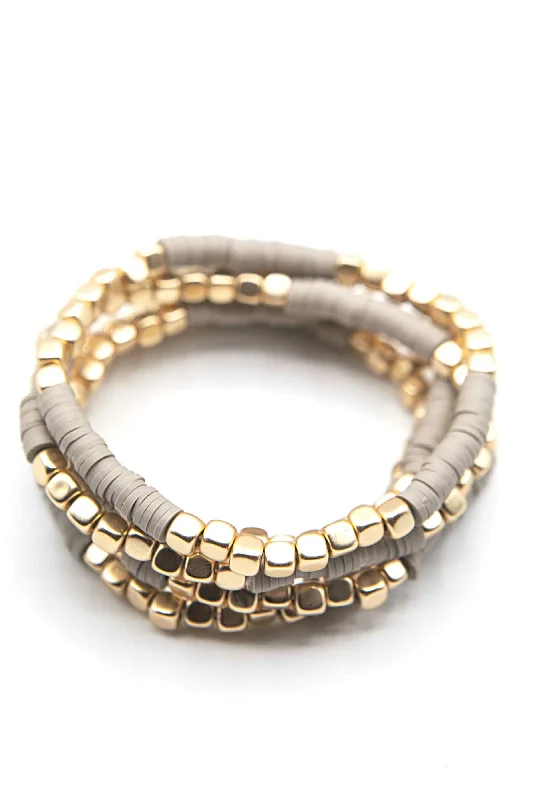 bracelets for trendy women -CHARMED Stacking Bracelets