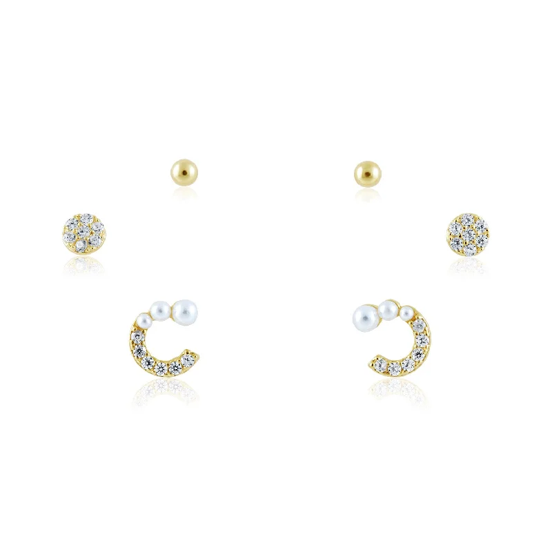 ladies earrings simple minimalist -Show Stopper Earring Set